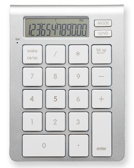 Smk-link bluetooth calculator keypad for mac